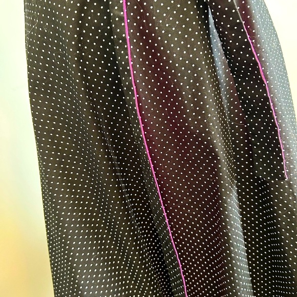 RETRO RUBY ROX Polka Dot Midi Swing Dress Size 8 - Picture 3 of 7